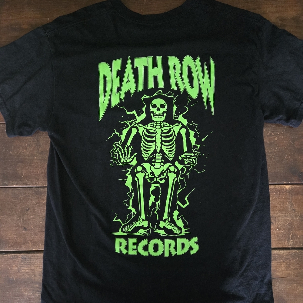 Urban Outfitters Death Row Records Black T-Shirt Size Medium